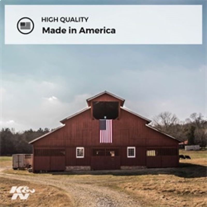 K&N 67-71 Ford/Mercury Drop In Air Filter - E-1560 for 1966-1972 Ford Country - front view