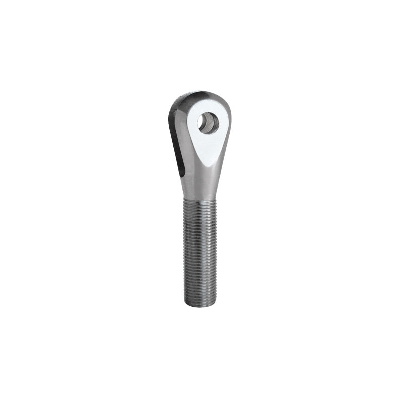 QA1 Clevis - Right Hand - 7/16-5/8in - 3/8in Slot - Carbon Steel - CR7-10 by QA1 - front view