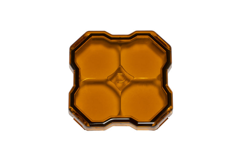 Diode Dynamics Stage Series Rock Lights - Amber Clear Lens - DD7467 by Diode Dynamics - front view