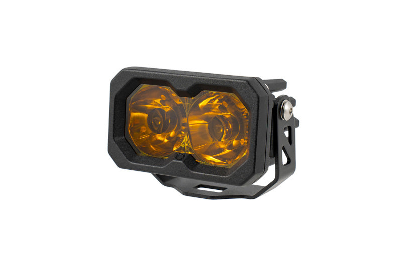 Diode Dynamics C2 2.0 Sport Yellow Spot Standard ABL (single) - DD8099S by Diode Dynamics - front view