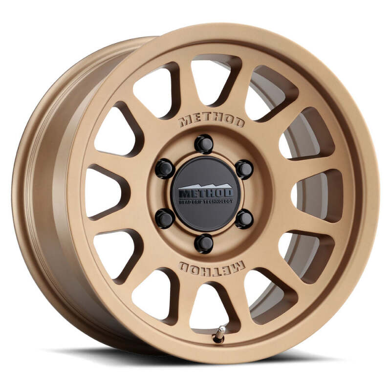 Method MR703 17x9 / -12mm Offset / 71.5mm Bore / 5x5 BP / 4.8in BS - Method Bronze Wheel - MR70379050912N by Method Wheels