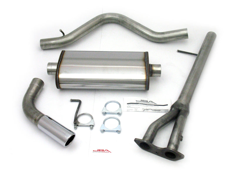 JBA 96-00 Chevrolet/GMC C/K Pickups 5.7L 409SS Pass Side Single Exit Cat-Back Exhaust - 40-3001 for 1996-2000 Chevrolet C2500