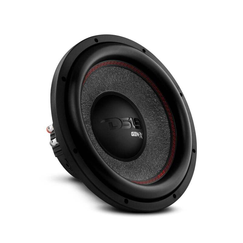 DS18 12in 450 Watts RMS 4 ohm DVC Subwoofer Ferrite Motor And Dual Voice Coils - GEN-X124D - front view