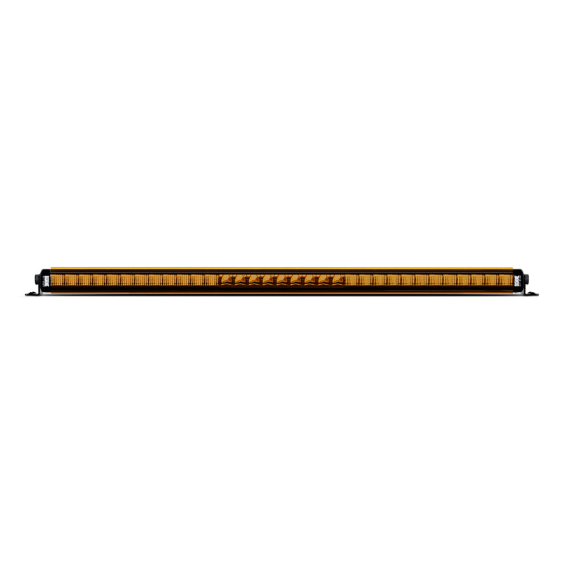 Borne Off-Road Light Bar Cover Single Row 30in Amber - BNLT-COV-SS30YL by Borne Off-Road - front view