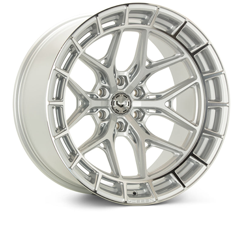 Vossen HFX-1 20x10 / 6x139.7 BP / ET-18 / 106.1 CB / Super Deep - Silver Polished Wheel - HFX1-0G12 by Vossen
