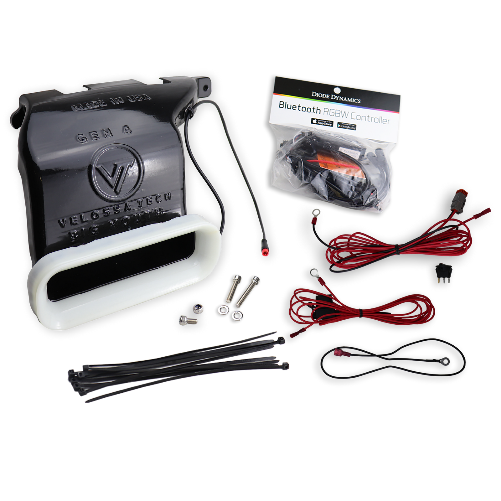 2017-2020 Hyundai I30N BIG MOUTH "LIT KIT" Ram Air Intake Snorkel | Velossa Tech Design