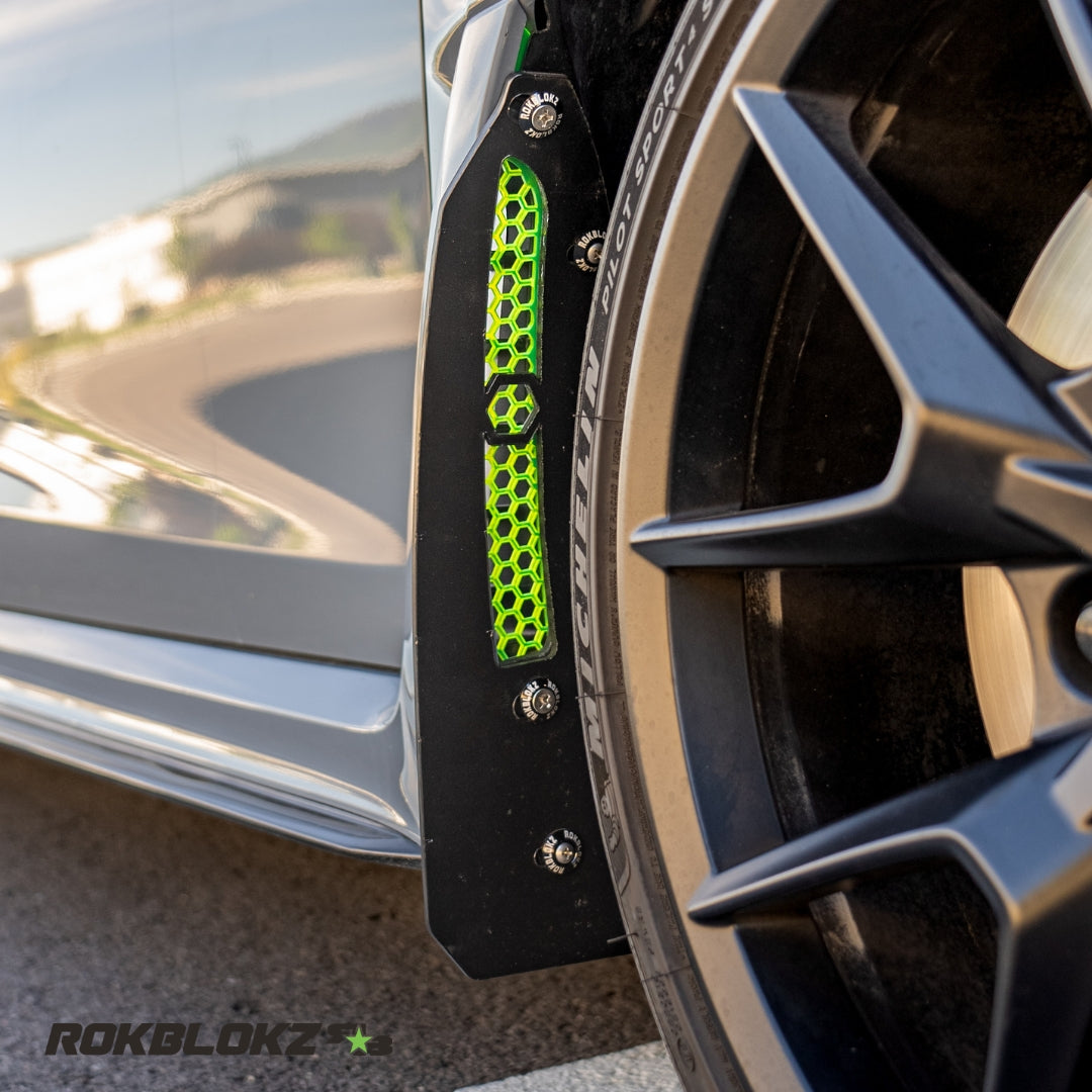 RokBlokz - Honda Civic Type R (FL5) 2023+ Mesh Rock Guard for 2023-2025 Honda Civic Type R - front view