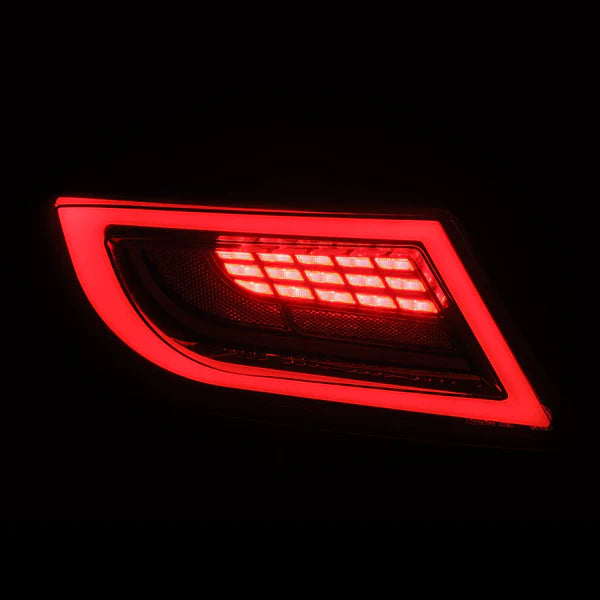 AlphaRex 22-24 Toyota GR86/Subaru BRZ LUXX LED Taillights Black Smoke