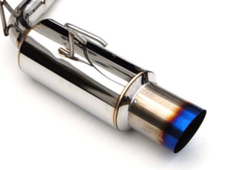 Invidia 00+ S2000 70mm Dual Titanium Tip Cat-back Exhaust (SILENCER ONLY) - HS00HS1GTT-SILENCER by Invidia