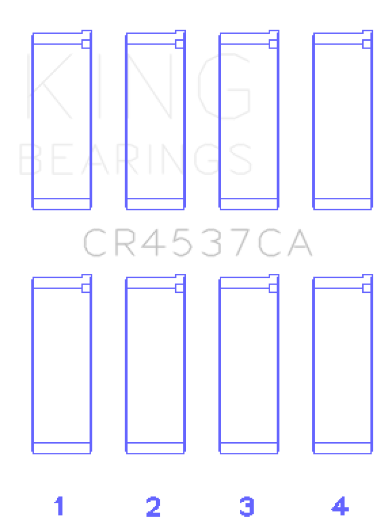 King Mini Cooper S/Cooper S Conv/Works W10B16A (Size STD) Rod Bearing Set - CR4537CA