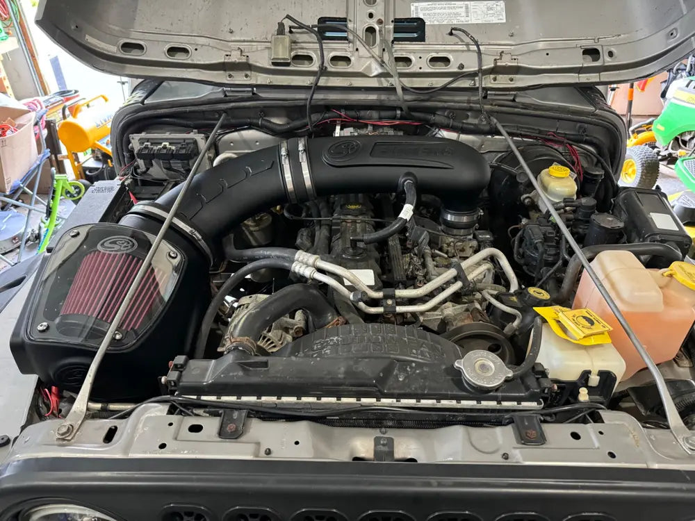 S&B Cold Air Intake for 1997-2006 Jeep Wrangler 4.0L - 75-5079