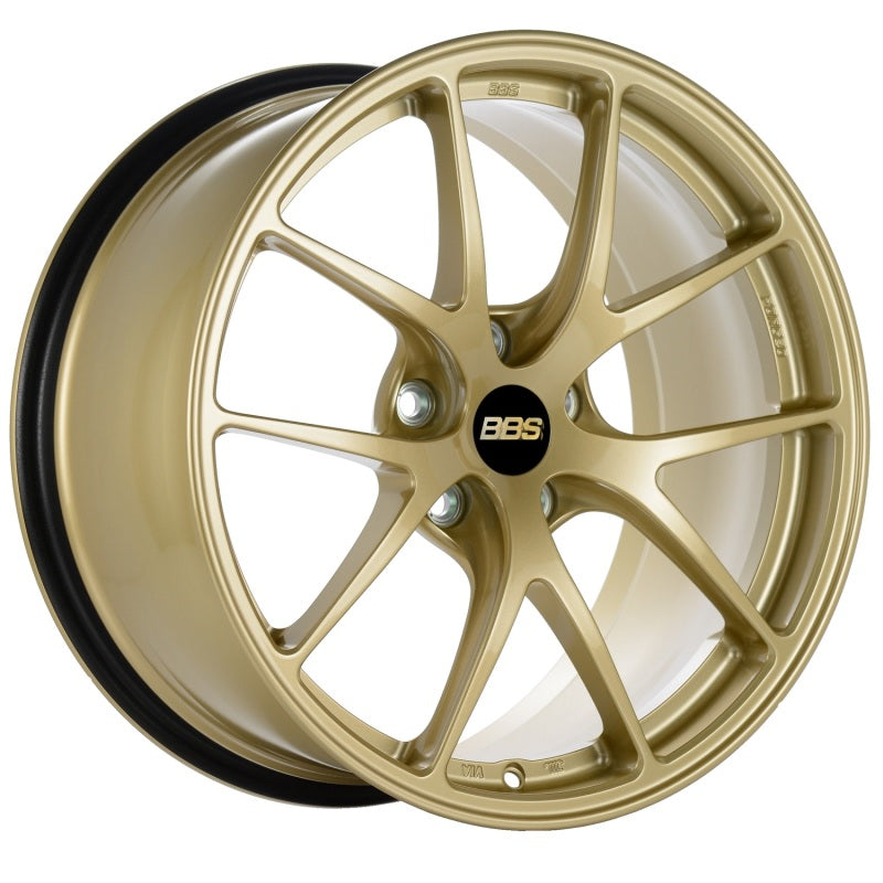 BBS RI-A 18x11 5x130 ET50 CB71.6 Gold Wheel - RIA013GL by BBS