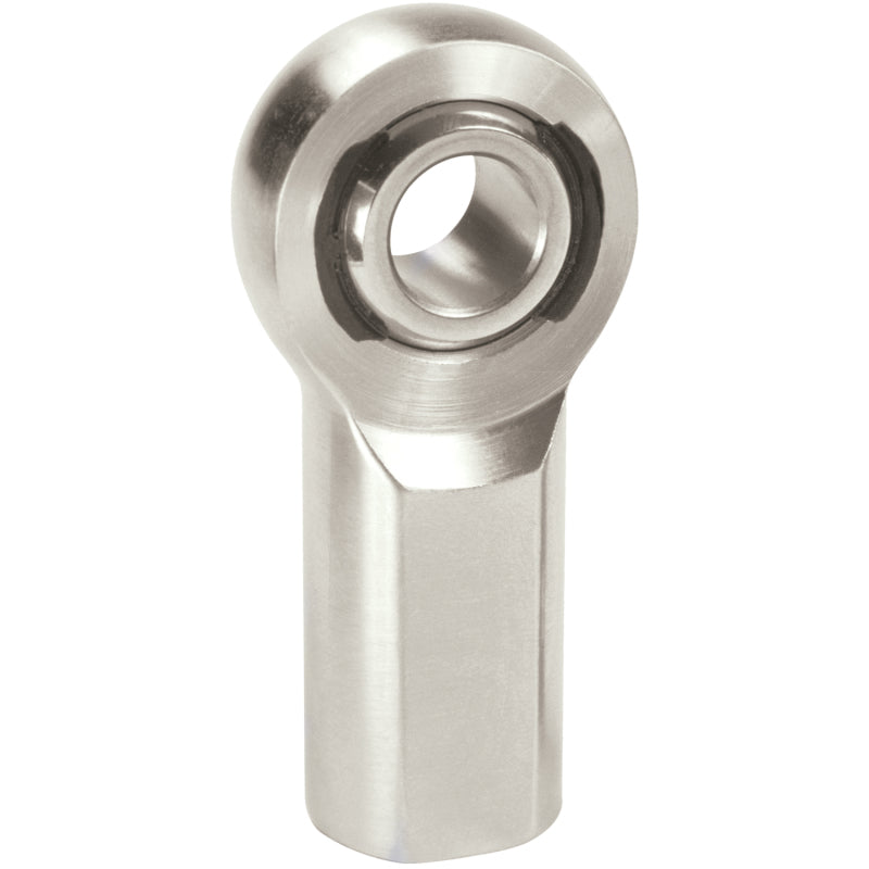 QA1 X Series Endura Rod End - Female/Right Hand - 6mm Bore x M6x1.0 - Alloy Steel - MXFR6 by QA1 - front view
