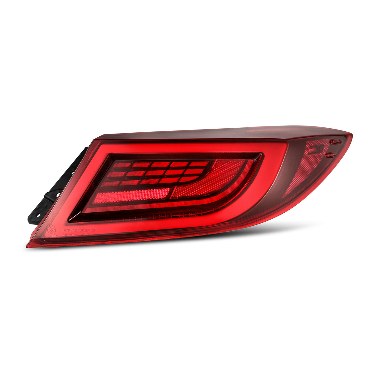 AlphaRex 22+ Toyota GR86/Subaru BRZ LUXX-Series LED Tail Lights Vivid Red