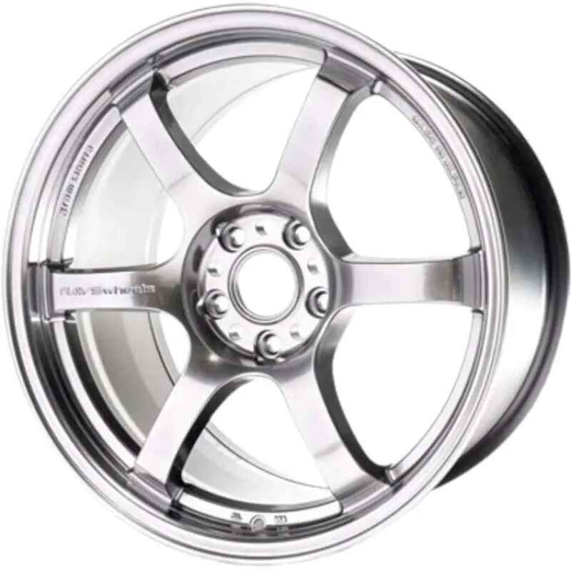 Gram Lights 57DR 18x9.5 +38 5-114.3 Grace Silver Wheel - WGIX38EQNK by Gram Lights