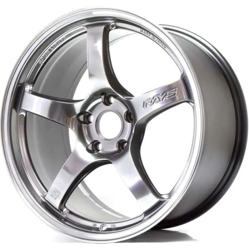 Gram Lights 57CR 19x10.5 +12 5x114.3 Grace Silver - WGCR612EQNK by Gram Lights