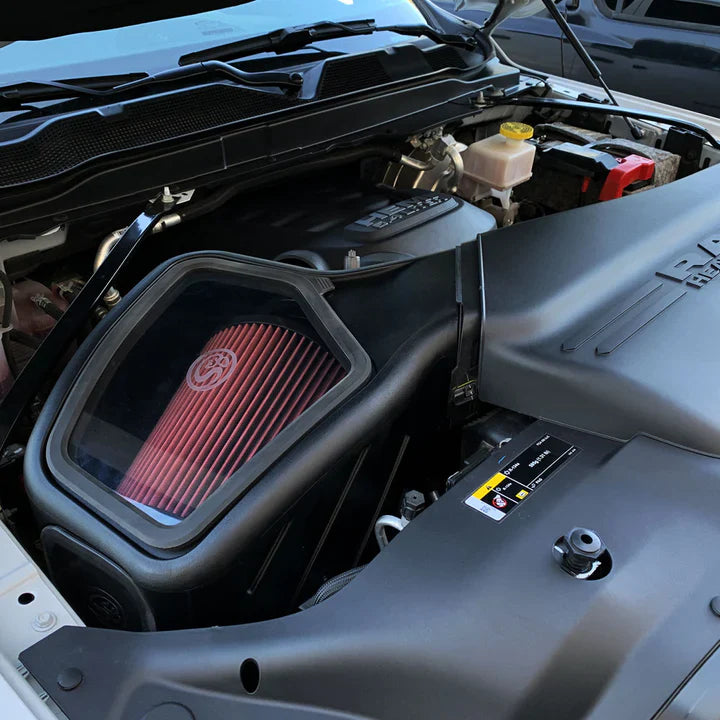 S&B Cold Air Intake for 2019-2024 Dodge Ram 2500 / 3500 6.4L HEMI - 75-5133 by S&B - angle view