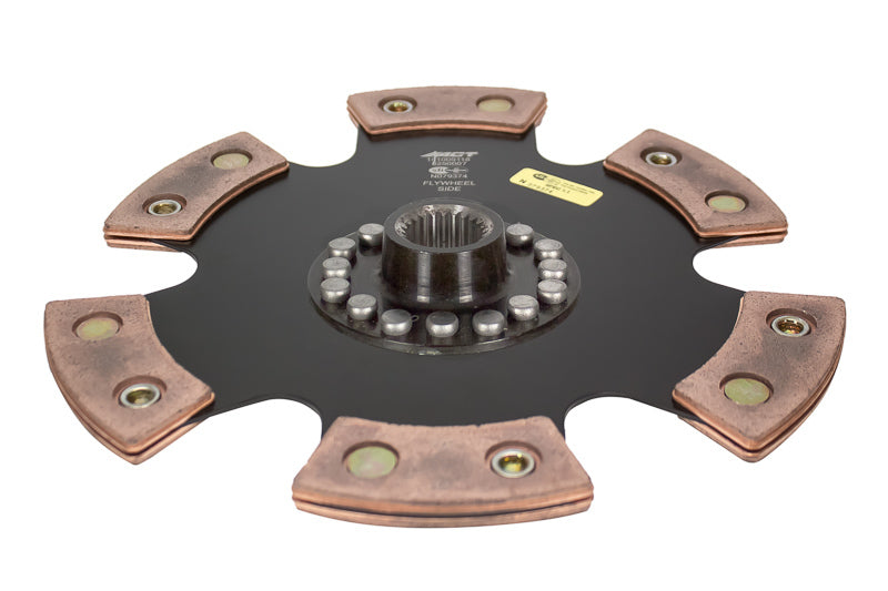 ACT 1995 Toyota Tacoma 6 Pad Rigid Race Disc - 6250007 for 1995-2004 Toyota Tacoma