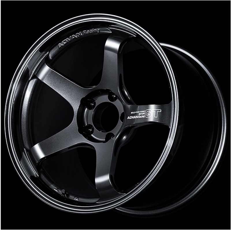 Advan ONI2 14X7.0 +30 4-100 Machining & Champagne Gold Wheel - YAY4E30ACG by Advan