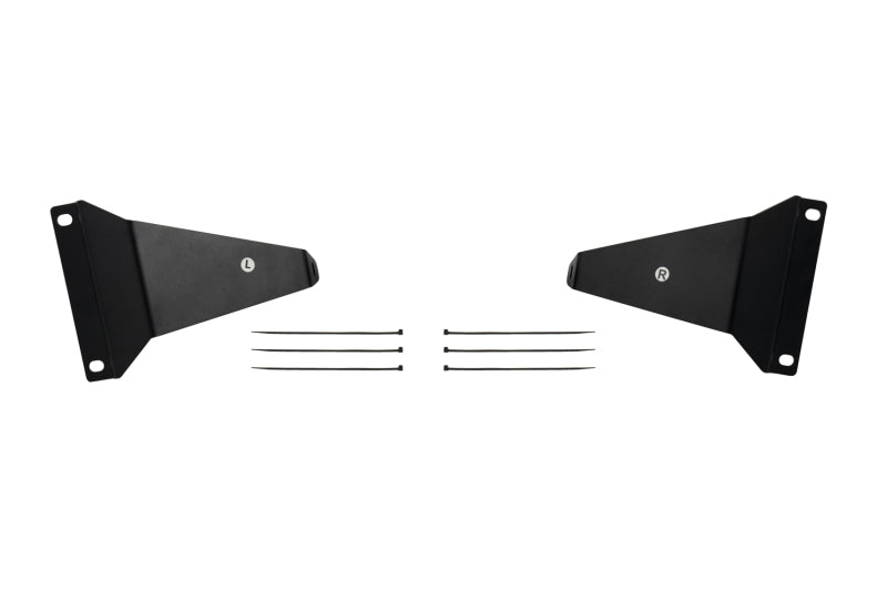 Diode Dynamics SS18 Stealth Bracket Kit for 2019-Present Ram - DD7626P for 2019-2024 Ram 1500 - front view