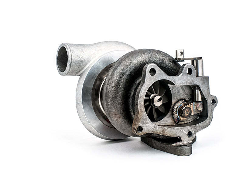 Forced Performance Subaru WRX/STI XR Blk 82HTZ Turbo 84mm CH10CM Turbine Hsg 18PSI MVI WG w/Oil Line - 2027061 by Forced Perf
