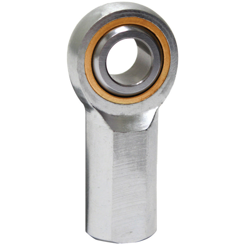 QA1 V Series 3-Pc Rod End - Female/Right Hand - 12mm Bore x M12x1.75 - Carbon Steel - MVFR12 by QA1 - front view