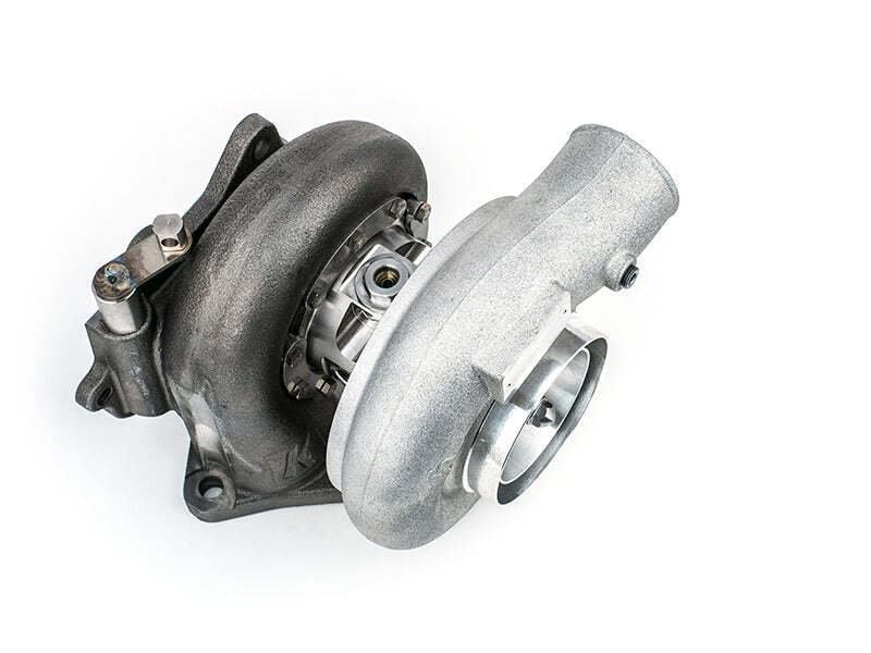 Forced Performance Subaru WRX/STI XR Blk 82HTZ Turbo 84mm CH10CM Turbine Hsg External WG w/Oil Line - 2027062 by Forced Perfo