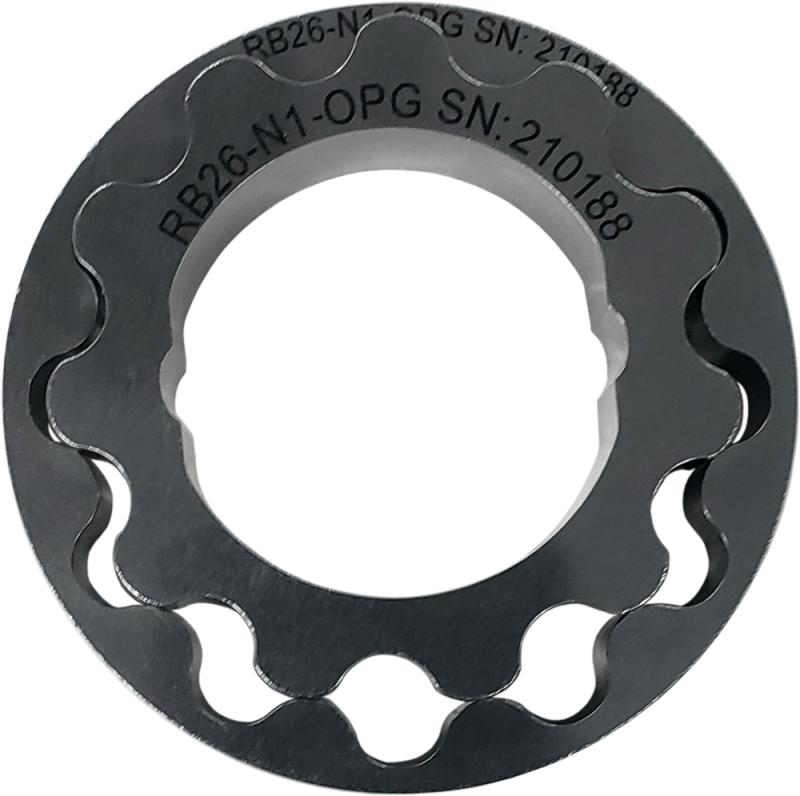 Boundary Nissan RB26DETT N1 2.6L Billet Oil Pump Gear MartenWear Treated - RB26N1-OPG-M by Boundary - front view