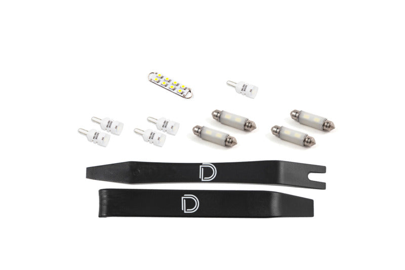Diode Dynamics 15-23 Dodge Challenger Interior LED Kit Cool White Stage 1 - DD0625 by Diode Dynamics - front view