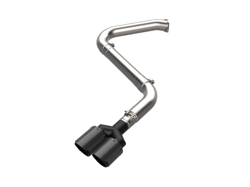 aFe Takeda 21-25 Hyundai Elantra 1.6L (t) 3in. SS Axle-Back Exhaust System w/Carbon Tips - 49-37045-C