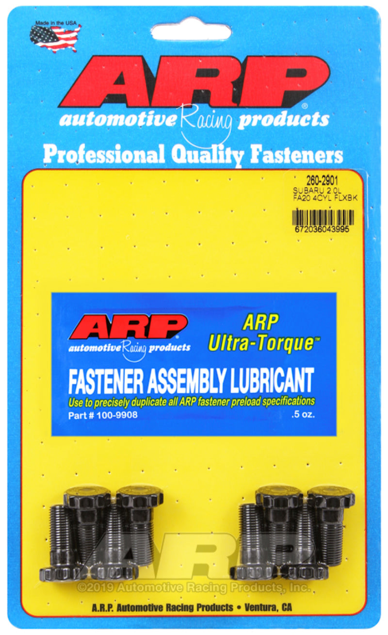 ARP Subaru 2.0L FA20 4Cyl Flexplate Bolt Kit - 260-2901 by ARP