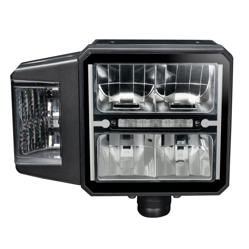 Oracle Lighting Multifunction LED Plow Headlight with Heated Lens 5700K SEE WARRANTY - 2914-001 by ORACLE Lighting - front vi