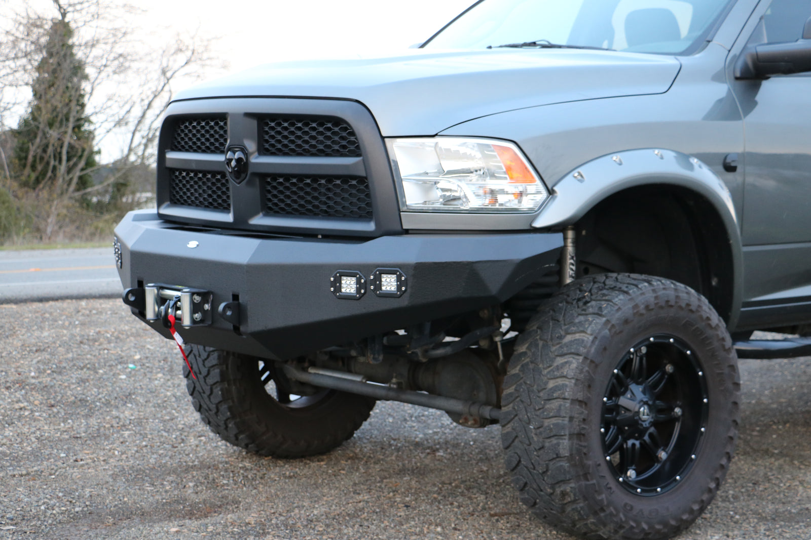 DV8 Offroad - Truck Front Full Size Bumper - FBDR2-02