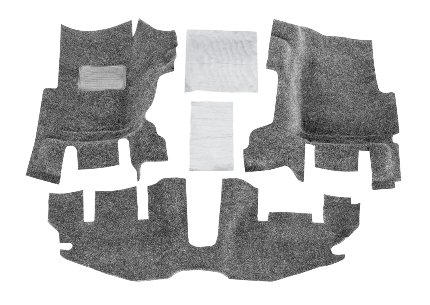 Husky Liners Jeep Liner for 97-06 Jeep Wangler TJ/04-06 LJ (w/o Ctr Cnsl - w/Heat Shld)