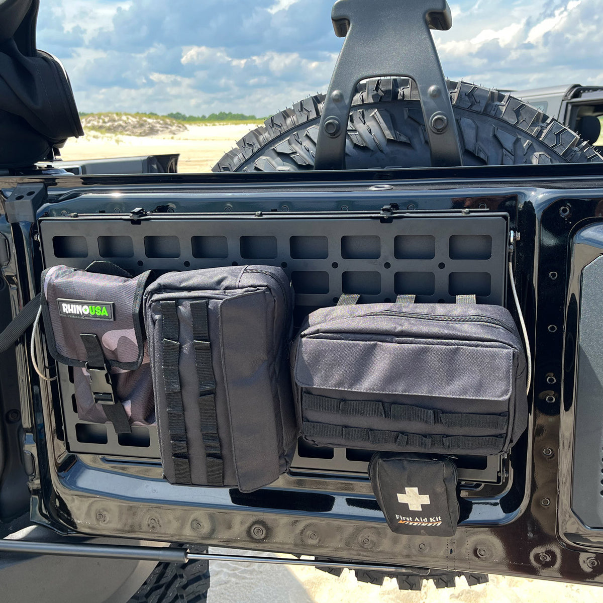 IAG I-Line Tailgate Table No Drill with Molle Panel for 2021+ Ford Bronco