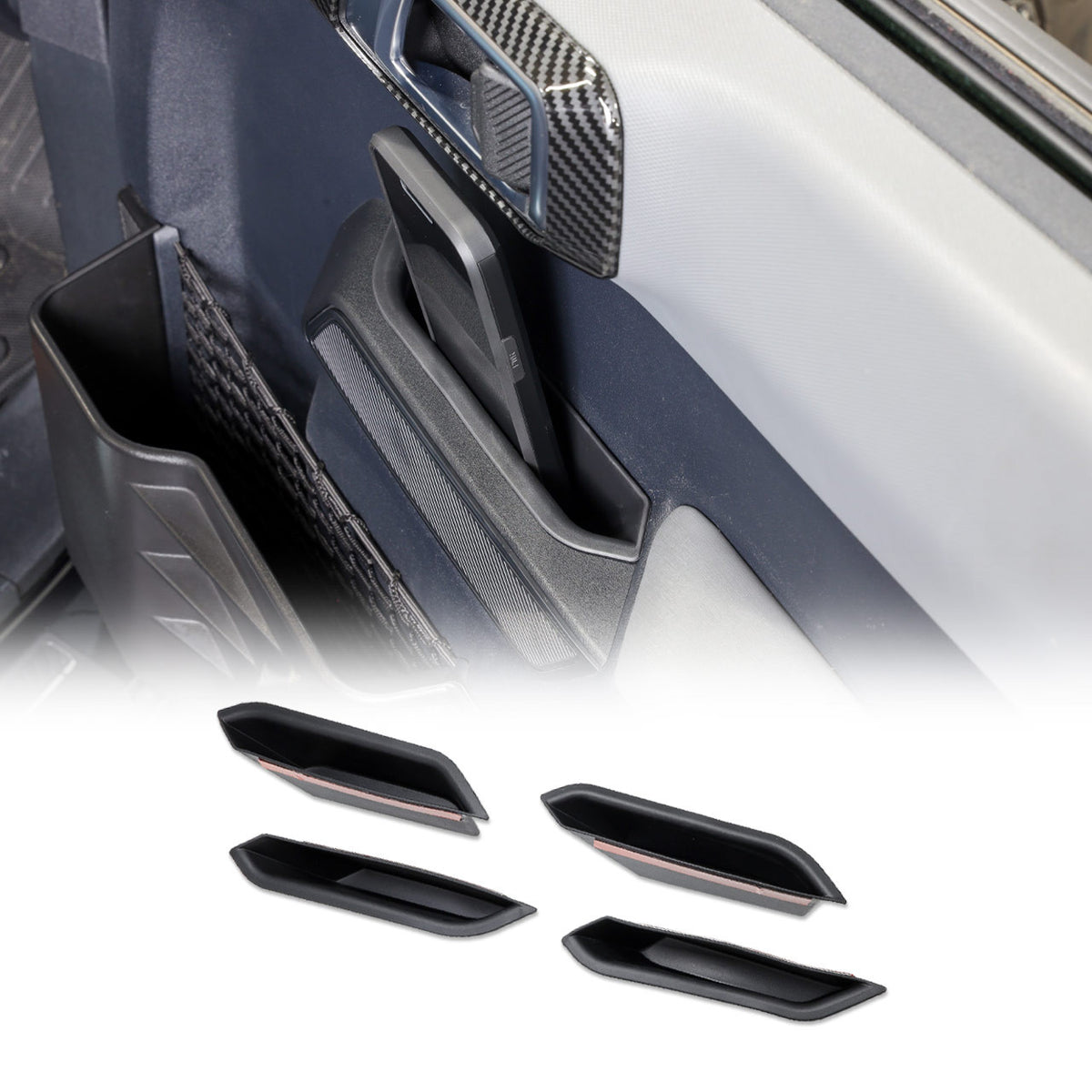 IAG I-Line Deep Door Handle Insert Pocket - Front and Rear Door Pairs for 2021+ Ford Bronco Four Door - IAG-ACC-F3162