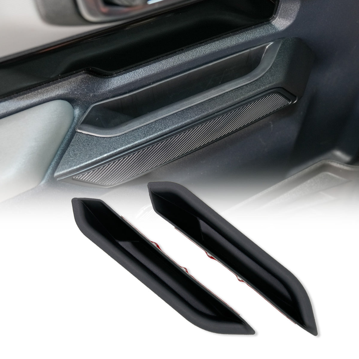 IAG I-Line Deep Door Handle Insert Pocket Front Door Only for 2021+ Ford Bronco - IAG-ACC-F3184