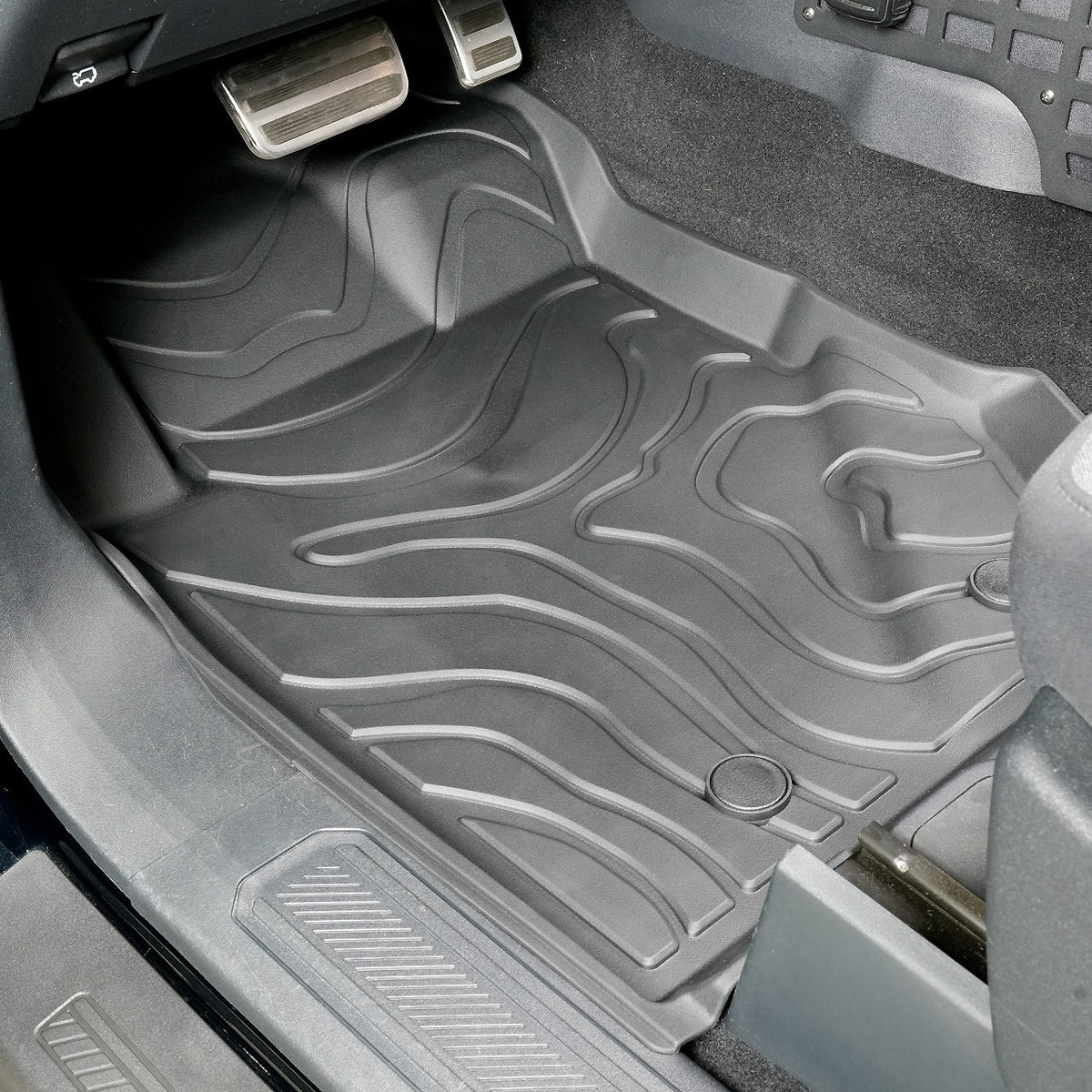IAG I-Line TPE Terrain Pattern Molded Floor Mats for 2021+ Ford Bronco Four Door