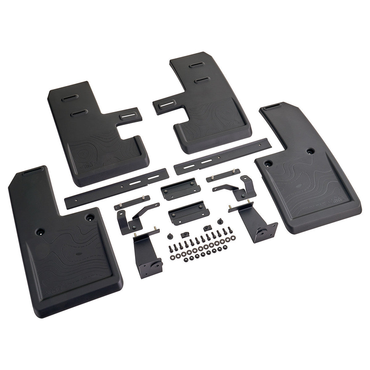 IAG Trail Shield Adjustable Mud Flaps Front & Rear Set For 2021+ Ford - IAG-BDY-F1301-02