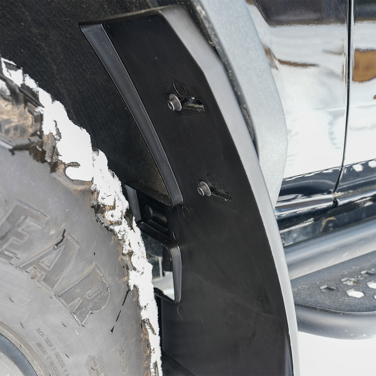 IAG Trail Shield Adjustable Mud Flaps Front & Rear Set For 2021+ Ford Bronco - IAG-BDY-F1301