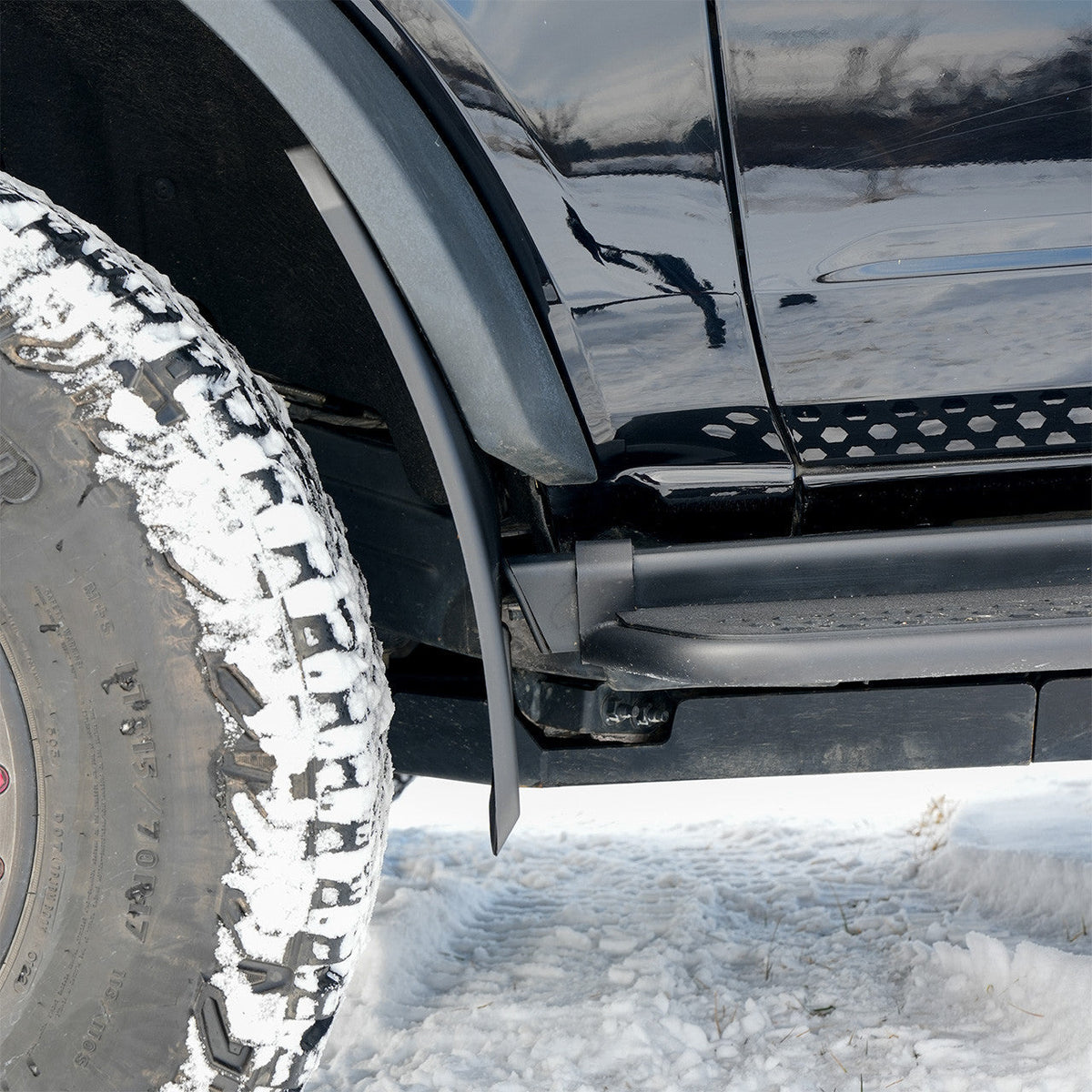 IAG Trail Shield Adjustable Mud Flaps Front & Rear Set For 2021+ Ford - IAG-BDY-F1301-08