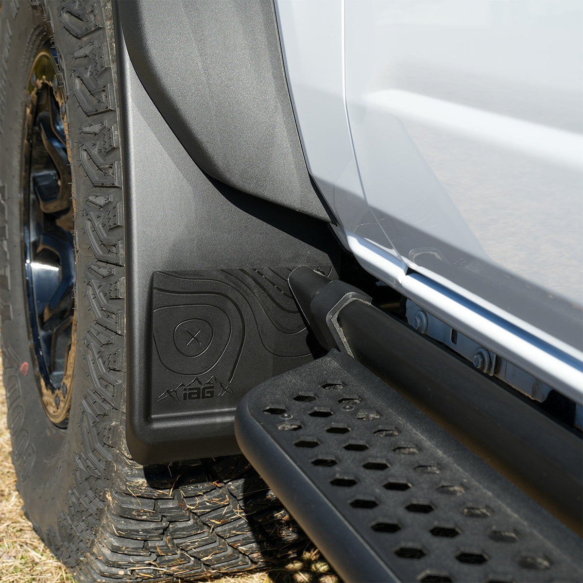 IAG Trail Shield Adjustable Mud Flaps Front & Rear Set For 2021+ Ford Bronco - IAG-BDY-F1301