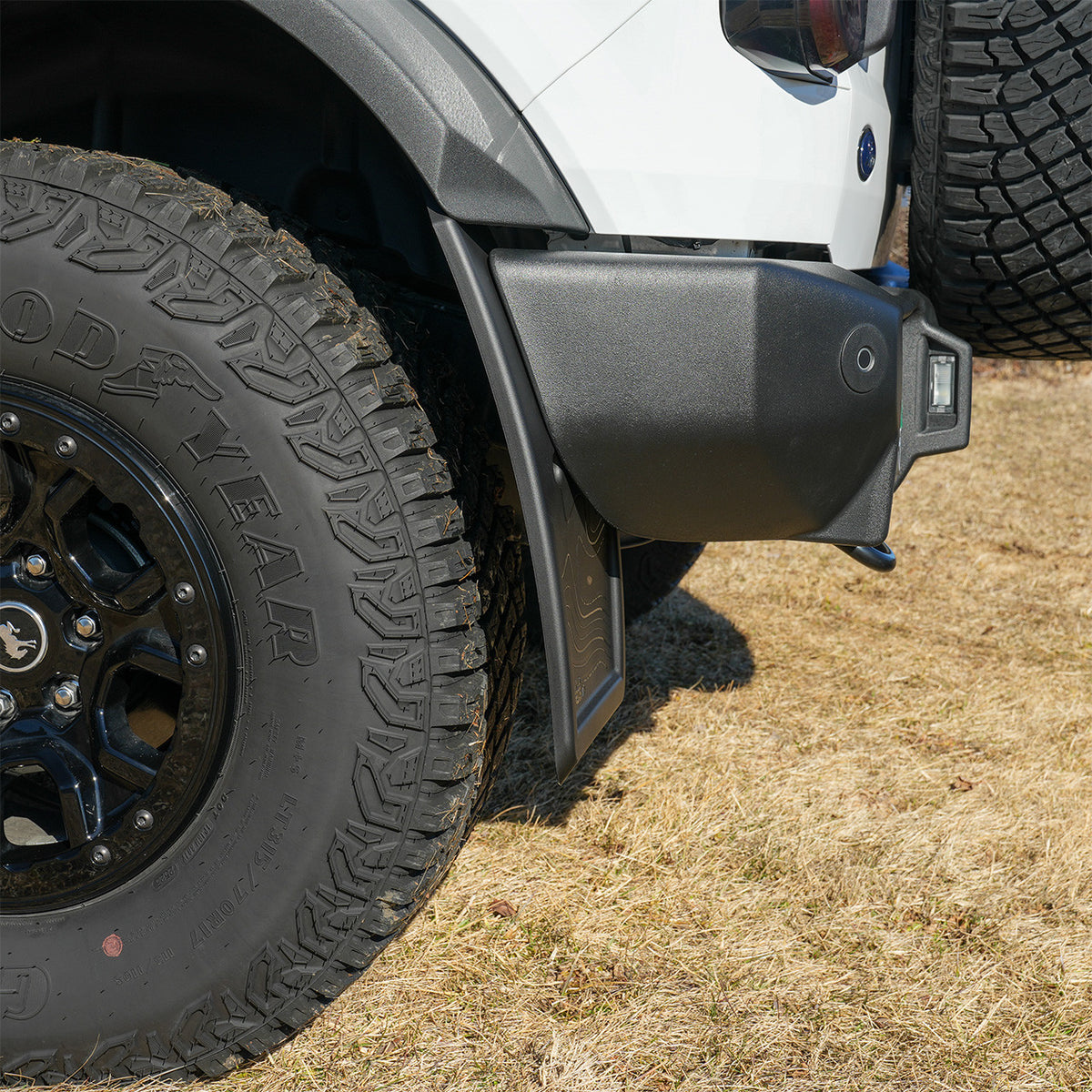 IAG Trail Shield Adjustable Mud Flaps Front & Rear Set For 2021+ Ford Bronco - IAG-BDY-F1301