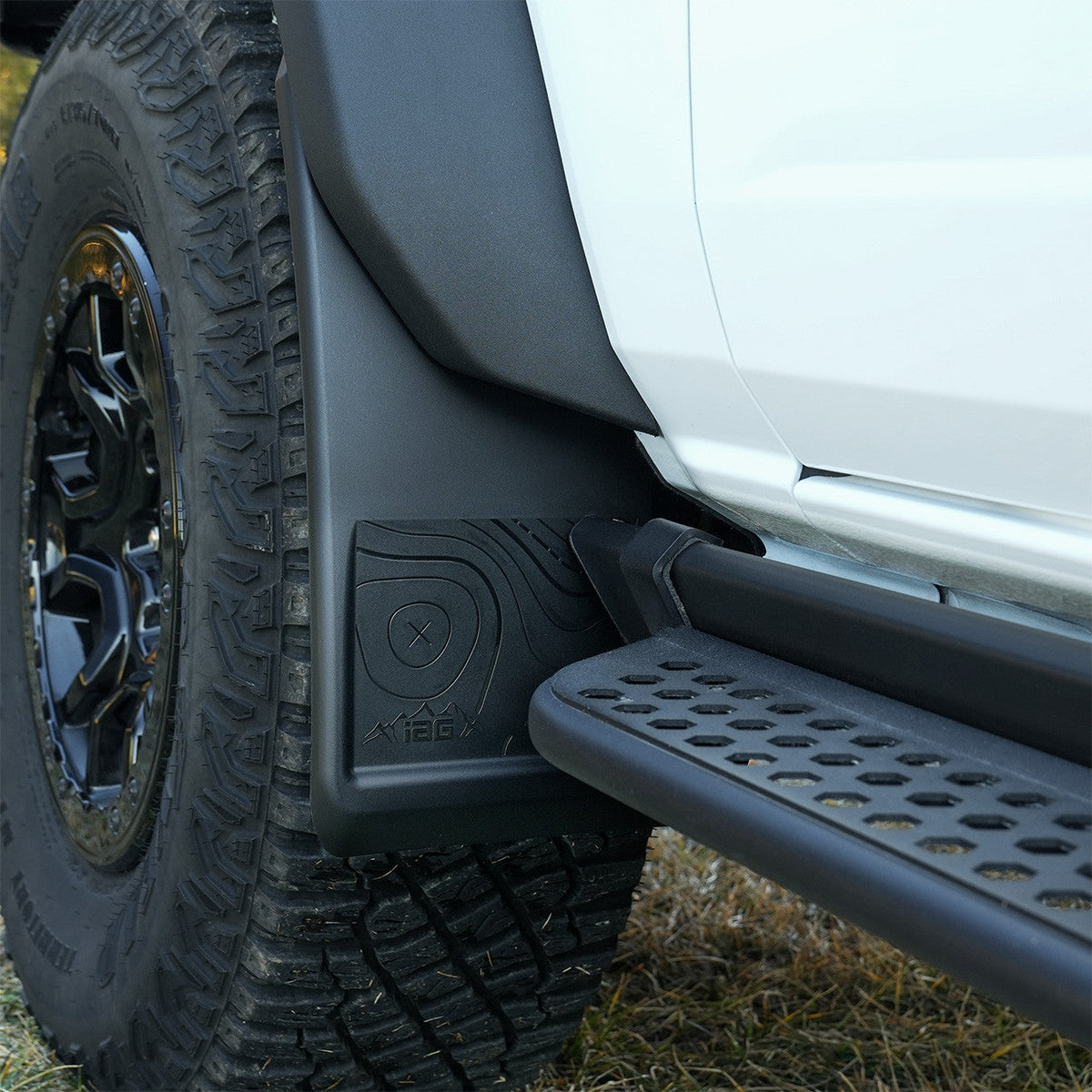IAG Trail Shield Adjustable Mud Flaps Front & Rear Set For 2021+ Ford - IAG-BDY-F1301-21