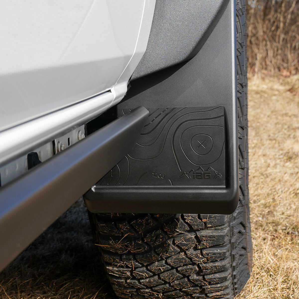 IAG Trail Shield Adjustable Mud Flaps Front & Rear Set For 2021+ Ford Bronco - IAG-BDY-F1301