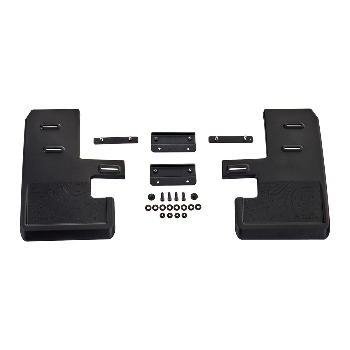 IAG Trail Shield Adjustable Mud Flaps Front Set Only For 2021+ Ford Bronco - IAG-BDY-F1302