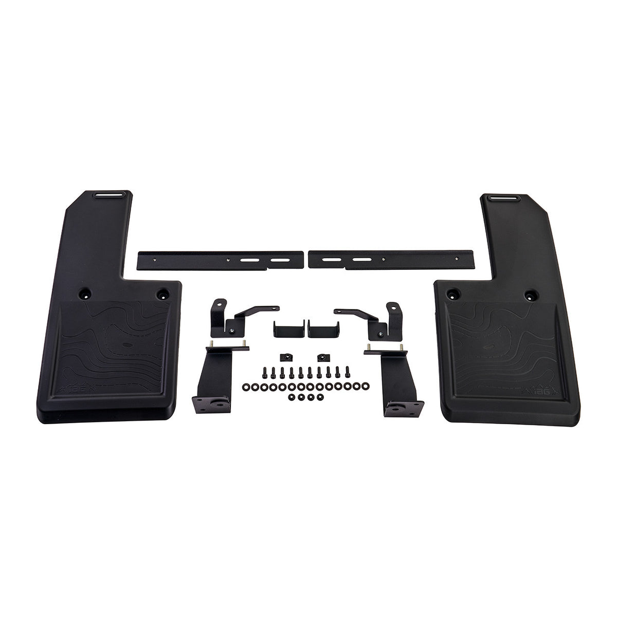 IAG Trail Shield Adjustable Mud Flaps Rear Set Only For 2021+ Ford Bronco - IAG-BDY-F1303