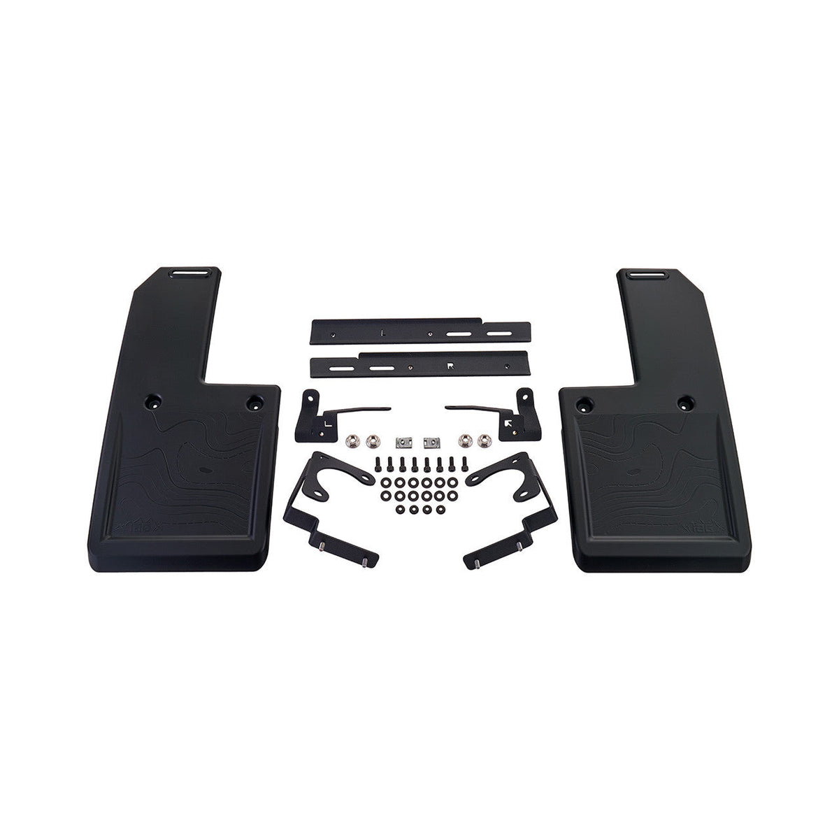 IAG Trail Shield Adjustable Mud Flaps Rear Set Only For 2021+ Ford Bro - IAG-BDY-F1303-07