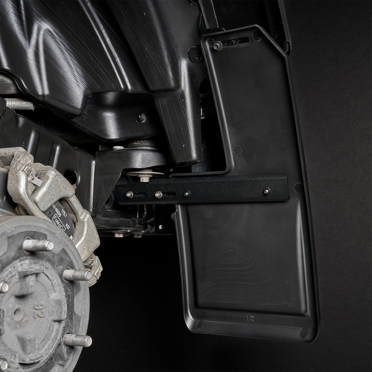 IAG Trail Shield Adjustable Mud Flaps Rear Set Only For 2021+ Ford Bronco - IAG-BDY-F1303