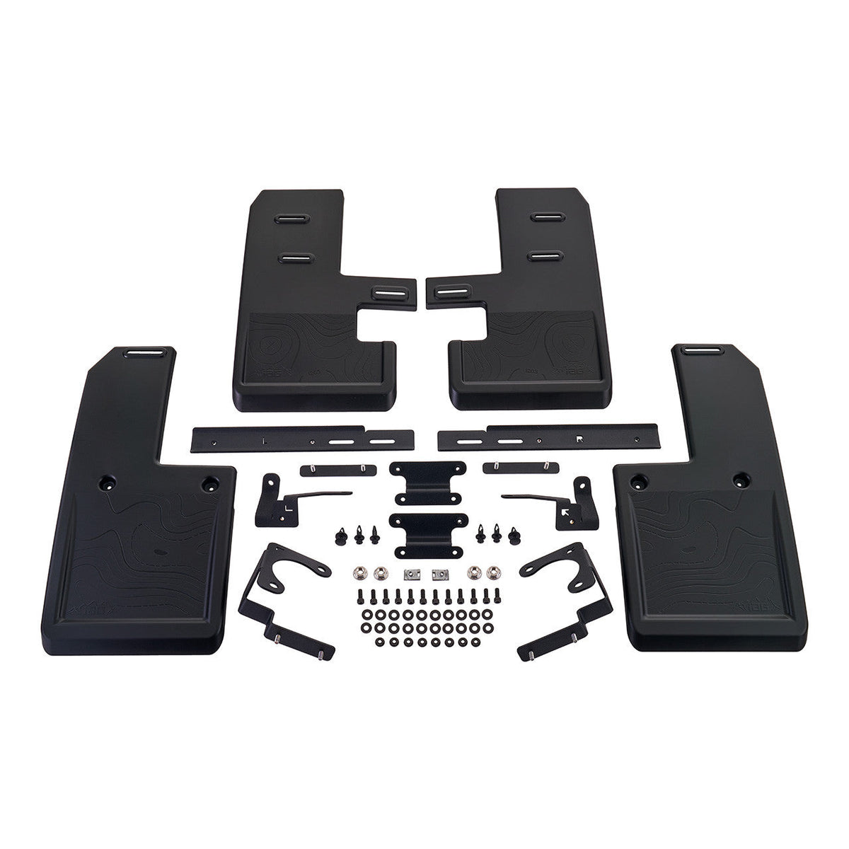 IAG Trail Shield Adjustable Mud Flaps Front & Rear Set For 2021+ Ford - IAG-BDY-F1304-25